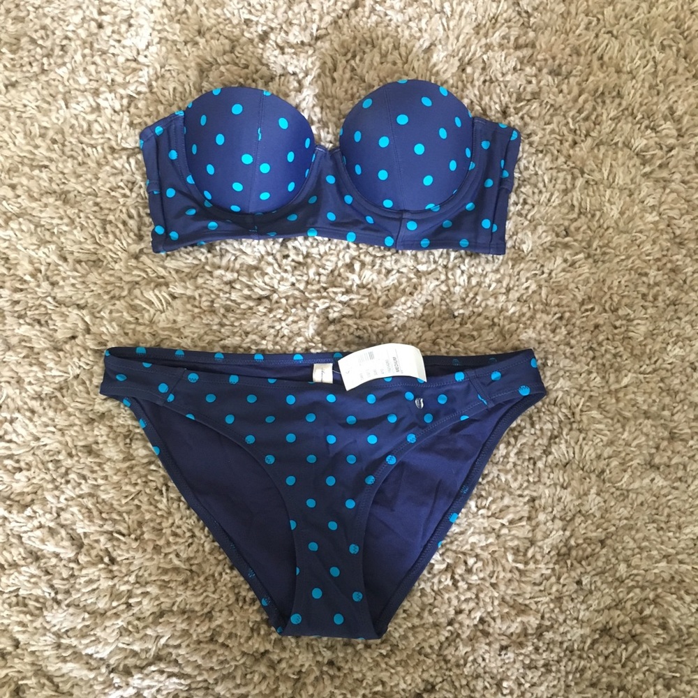 American Eagle Polka dotted Bikini